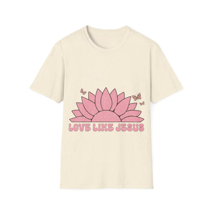 Love Like Jesus Sun butterflies T-Shirt