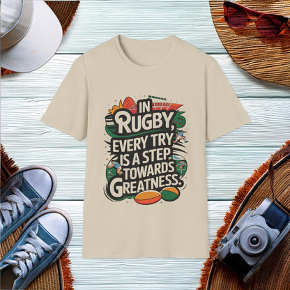 Inspiration from Rugby T-Shirt - Location: United States