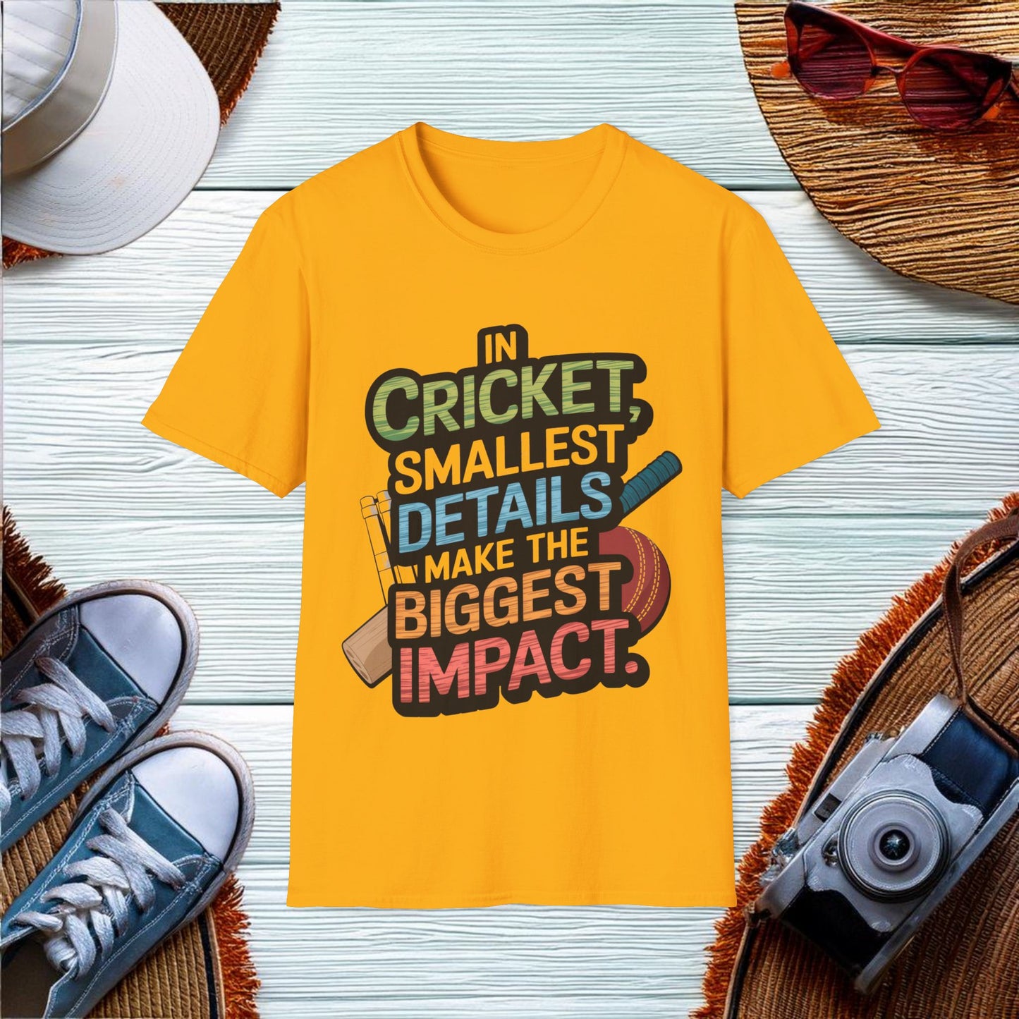 The Impact of Small Details in Cricket T-Shirt - Location: United States