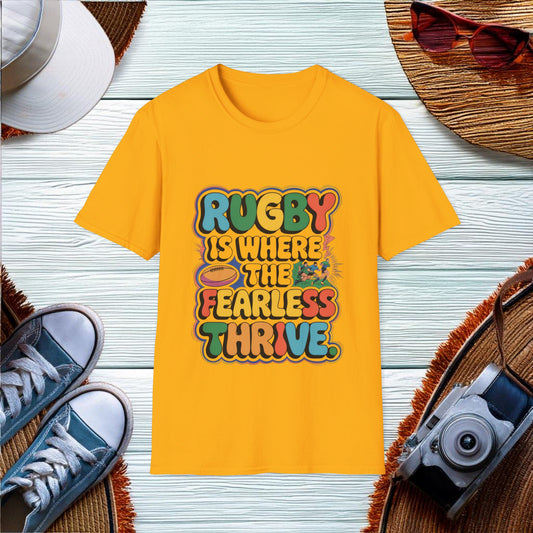 Rugby Fearless Thriving T-Shirt - Location: United States