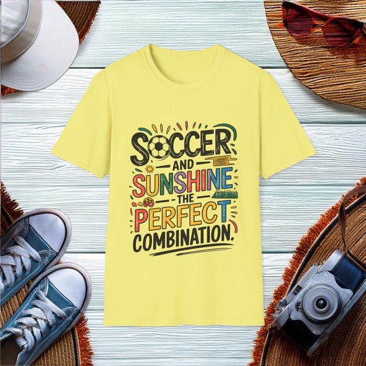 Soccer and Sunshine T-Shirt - Location: United States