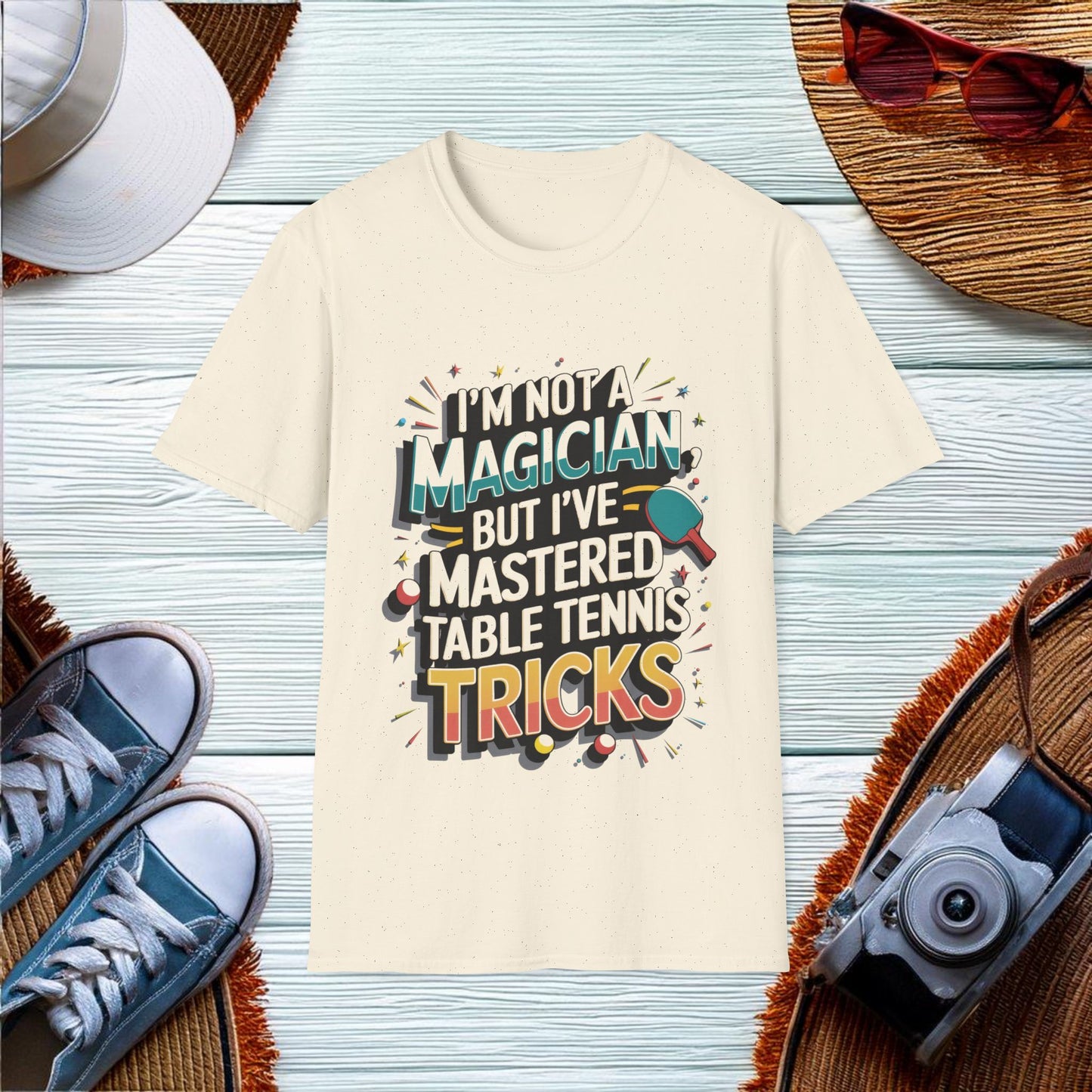 Table Tennis Mastery T-Shirt - Location: United States