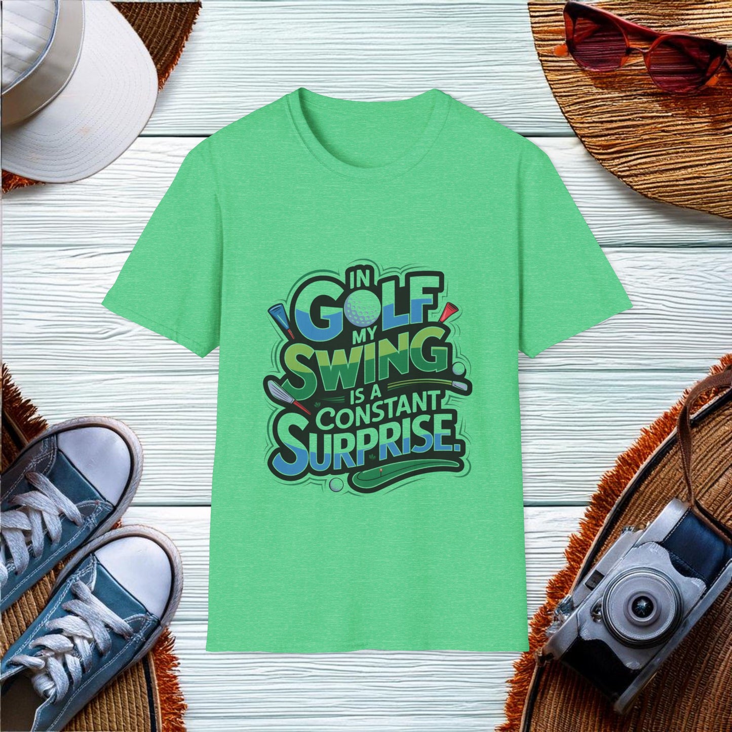 Surprising Golf Swing T-Shirt - Location: United States