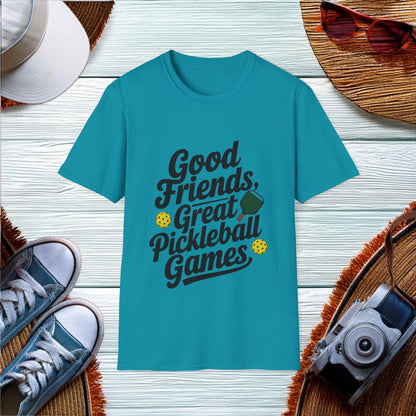 Good friends great pickleball games T-Shirt - Location: United States