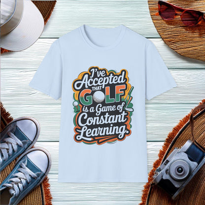 Constant Learning in Golf T-Shirt - Location: United States