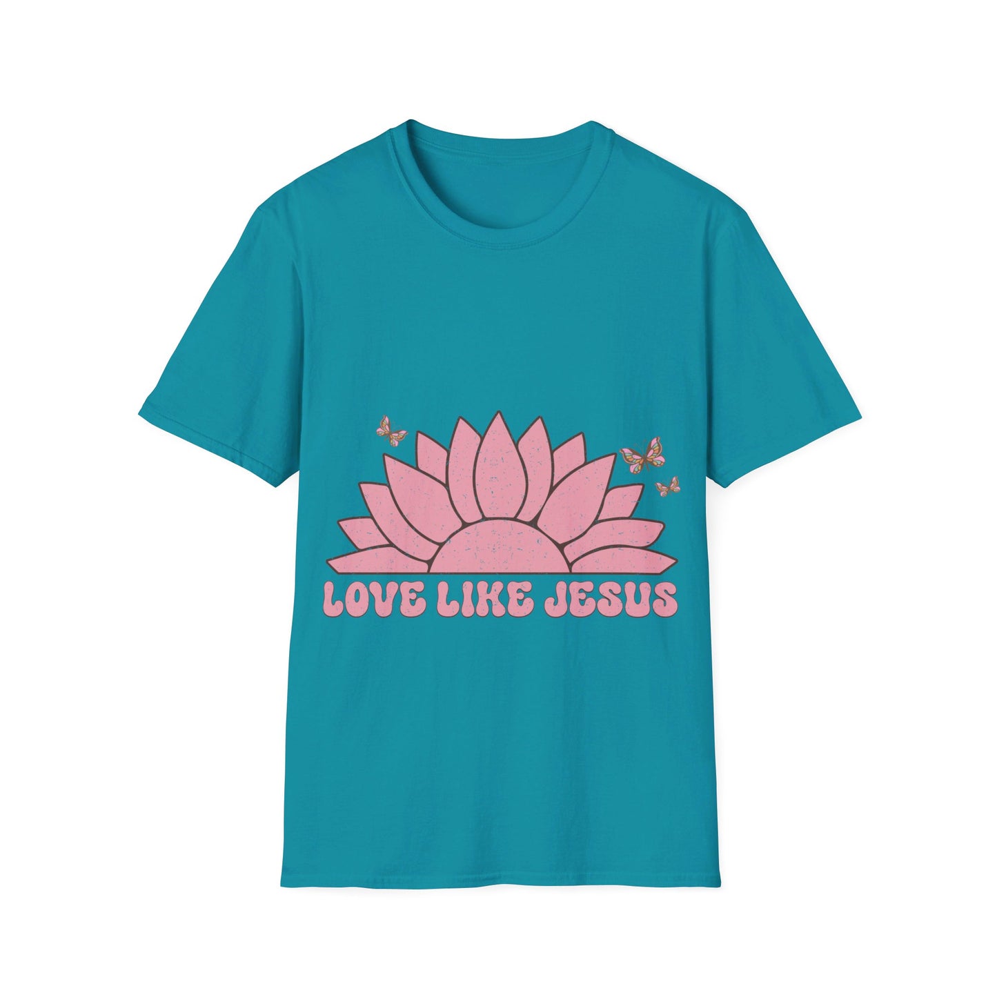 Love Like Jesus Sun butterflies T-Shirt