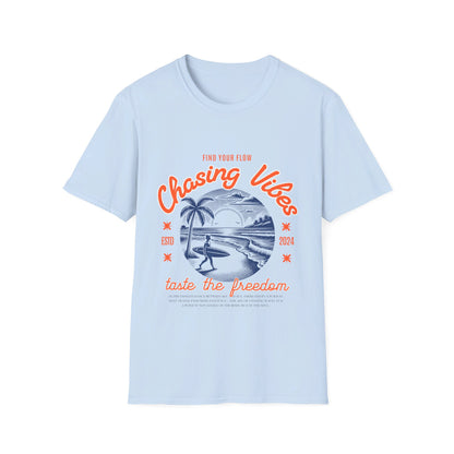 Chasing Vibes Surfing T-Shirt