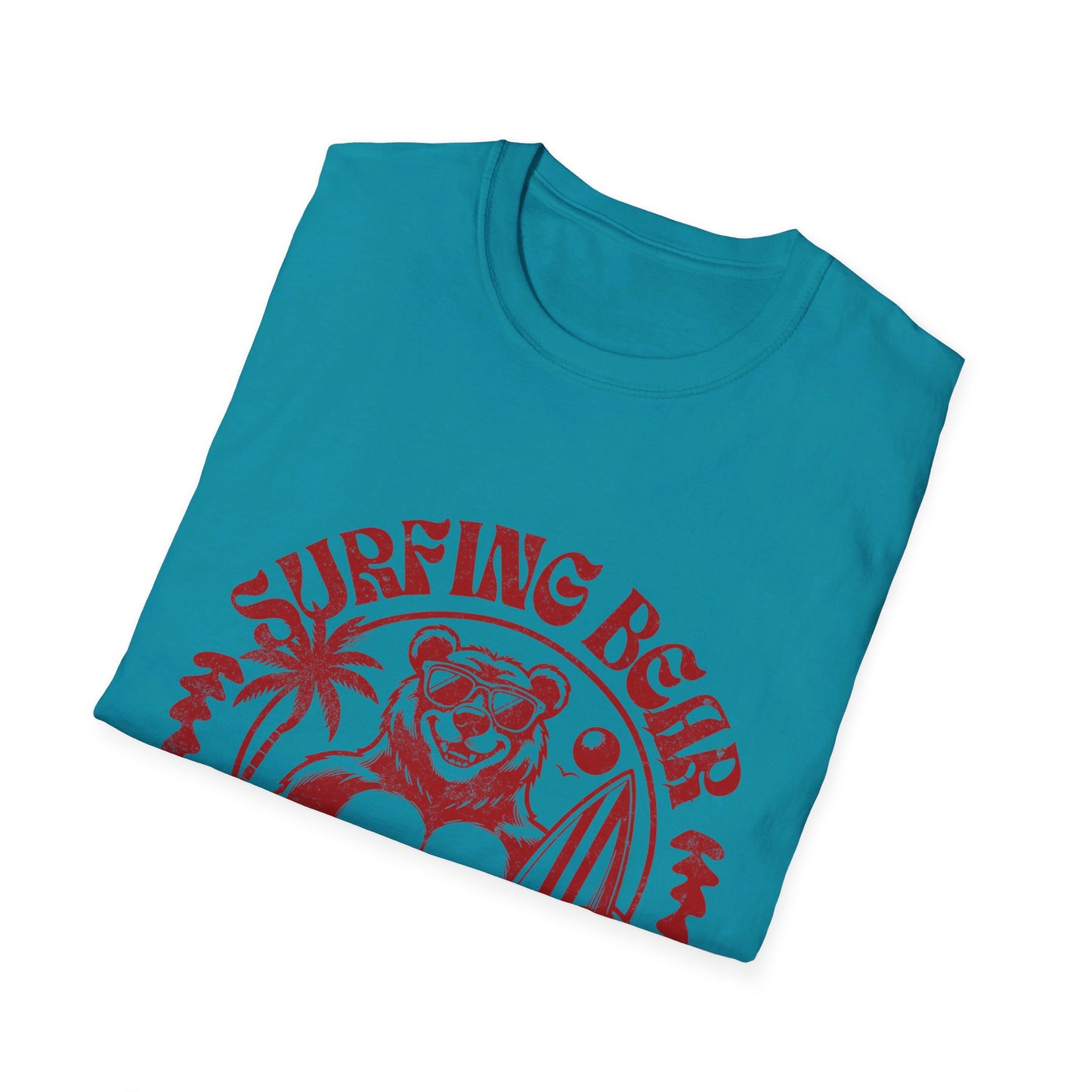 Surfing Bear Enjoy Life T-Shirt