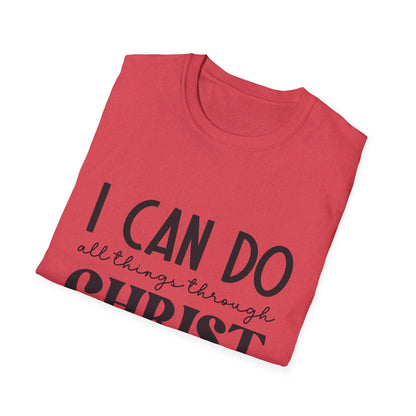 I can do all things though christ who strengthens me  T-Shirt