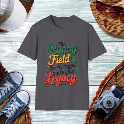 Legacy on the Rugby Field T-Shirt - Location: United States