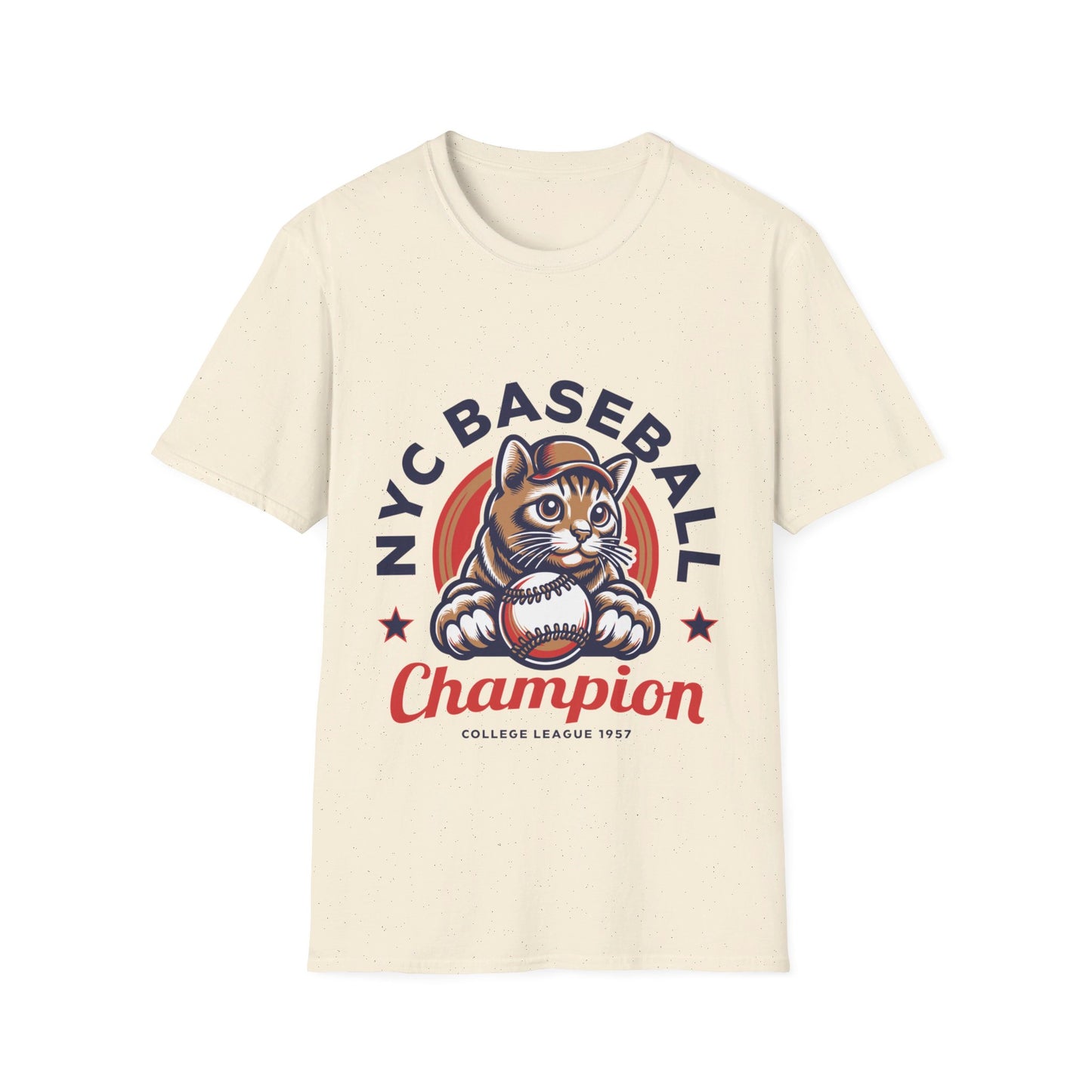 NYC Baseball Cat Champion T-Shirt