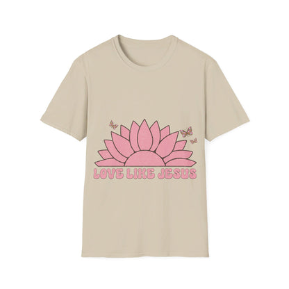 Love Like Jesus Sun butterflies T-Shirt