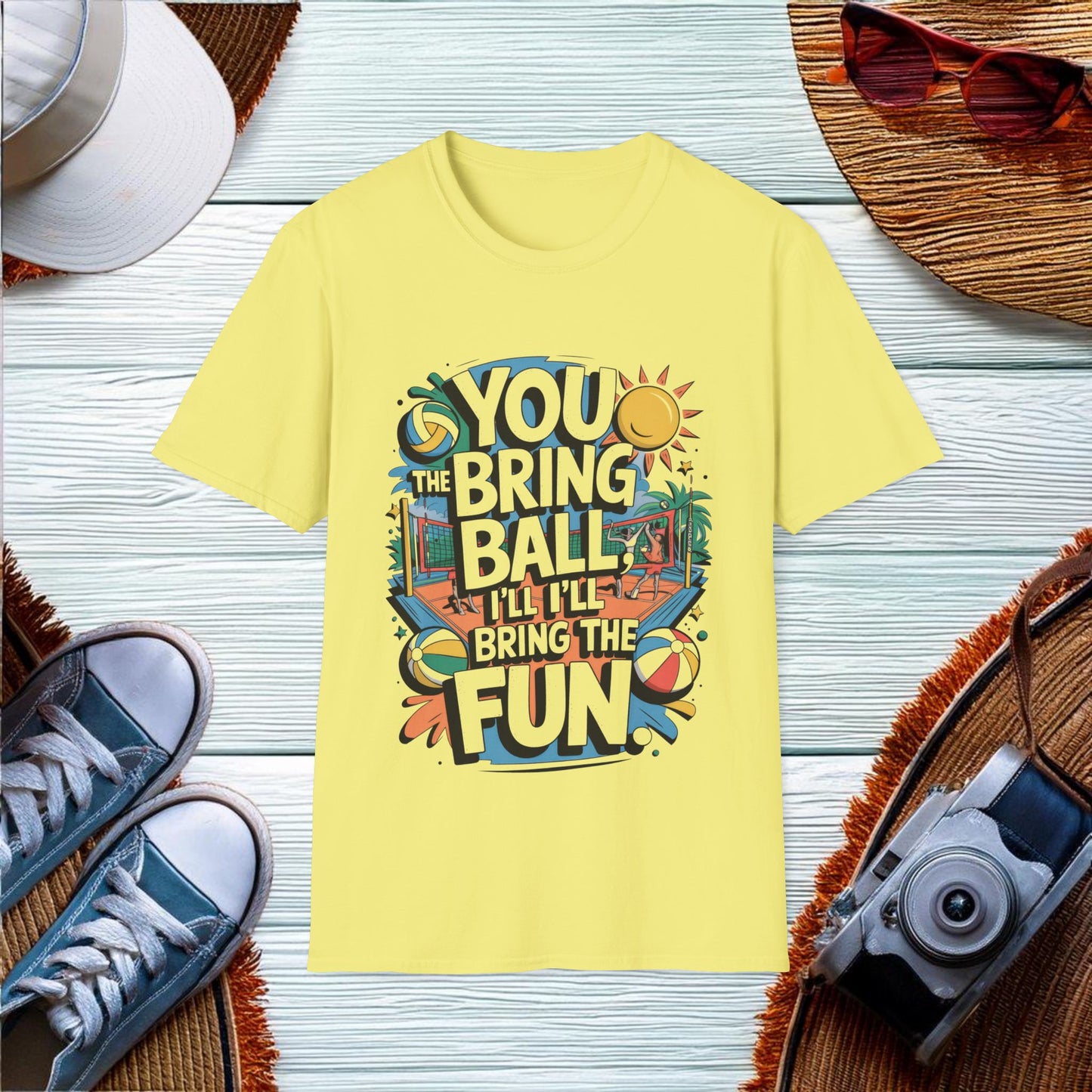 You bring the ball Ill bring the fun T-Shirt - Location: United States