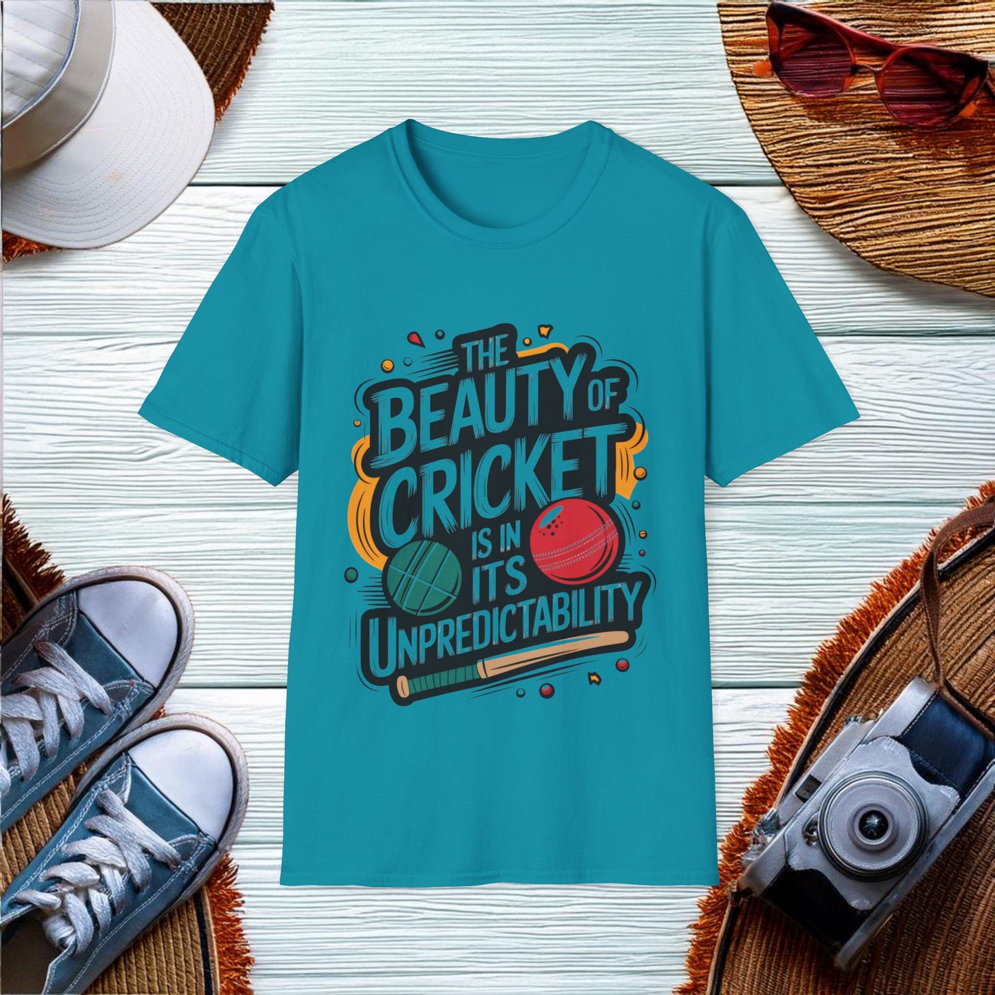 The beauty of cricket T-Shirt - Location: United States