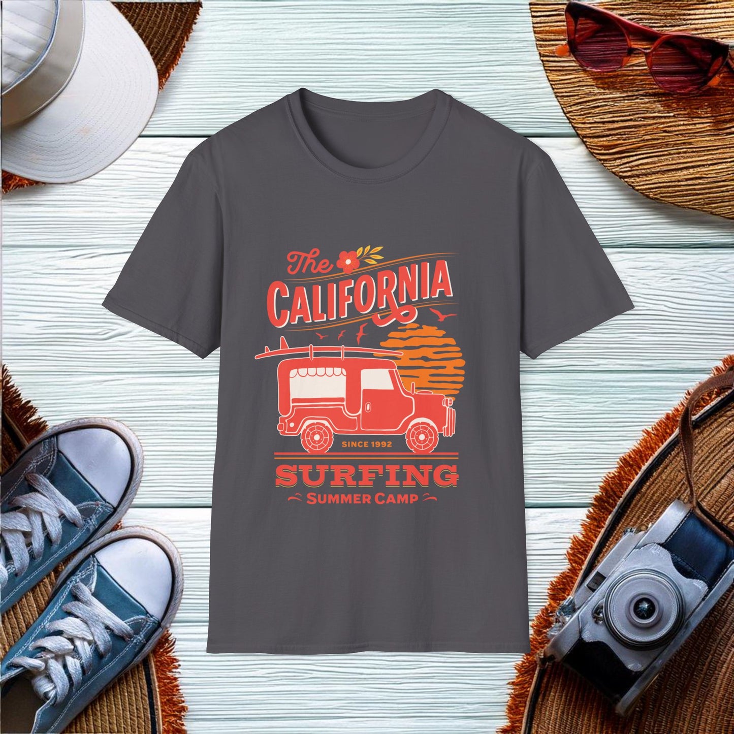 The Surfing Summer Camp  T-Shirt