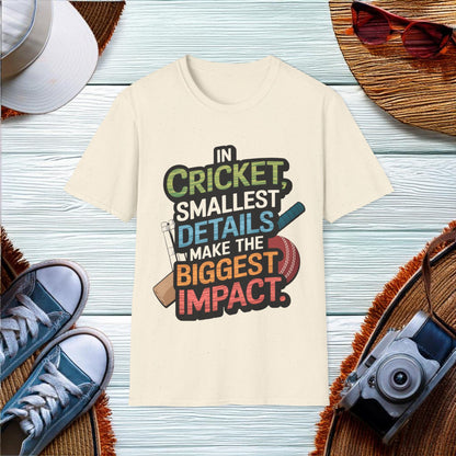 The Impact of Small Details in Cricket T-Shirt - Location: United States