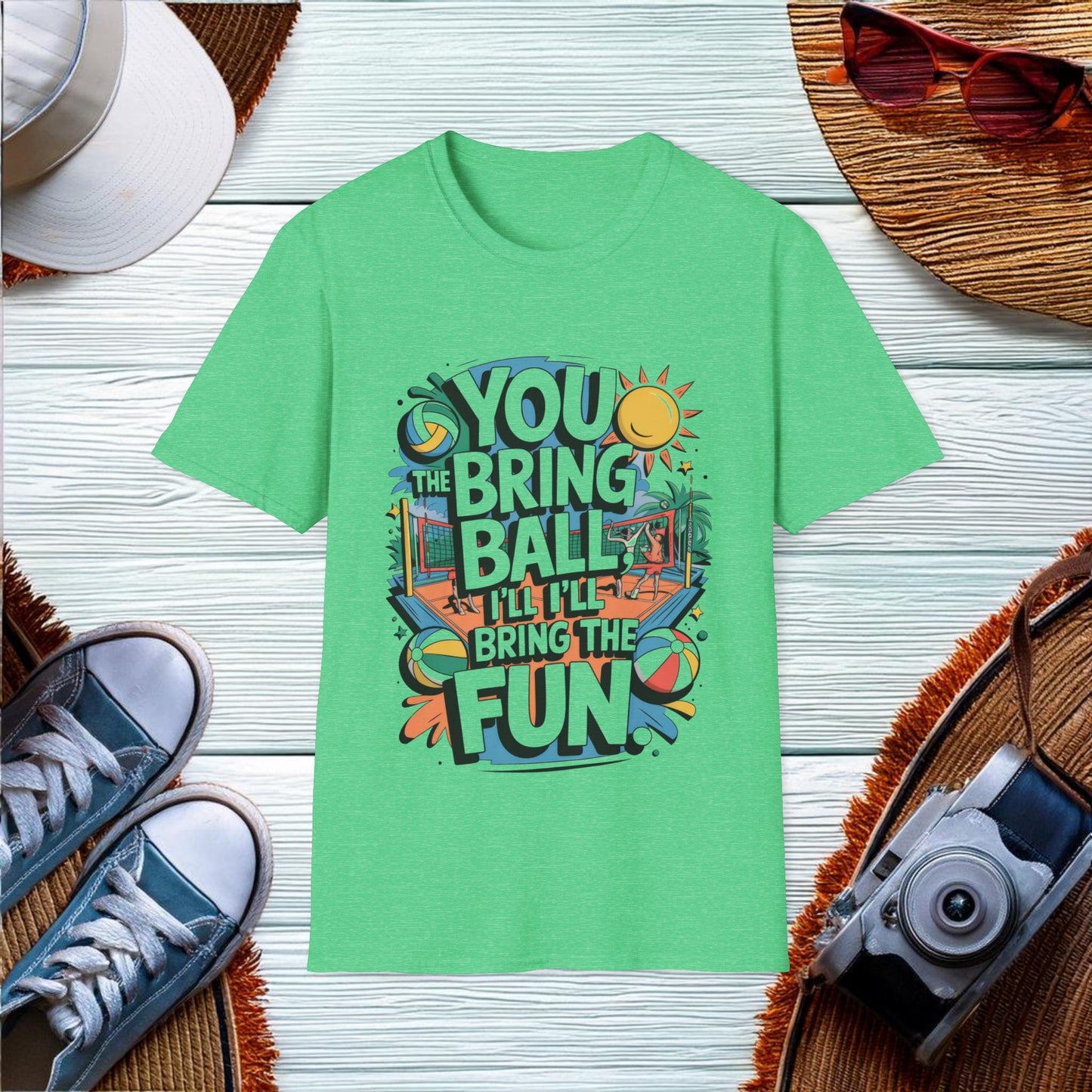 You bring the ball Ill bring the fun T-Shirt - Location: United States