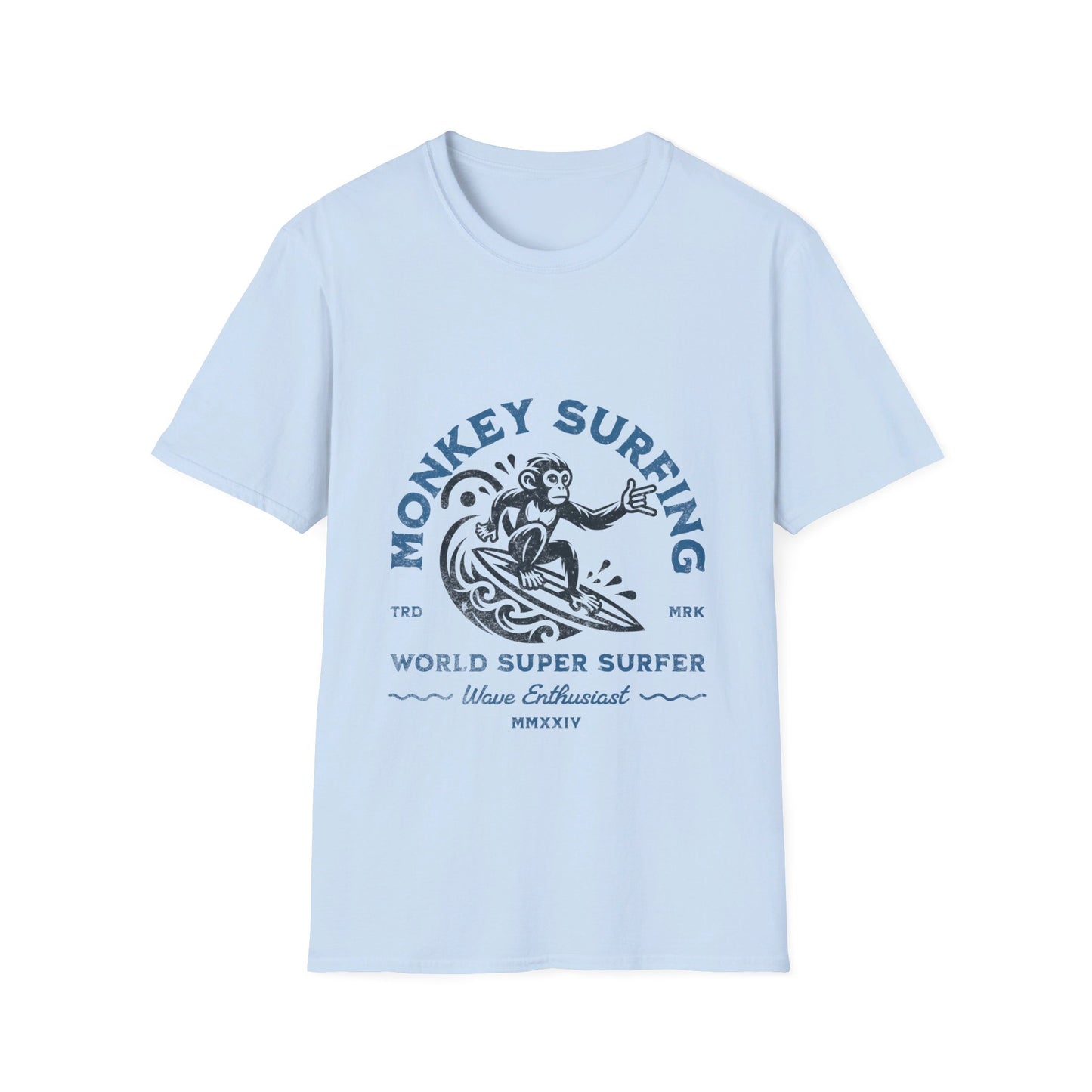 Monkey Surfing T-Shirt