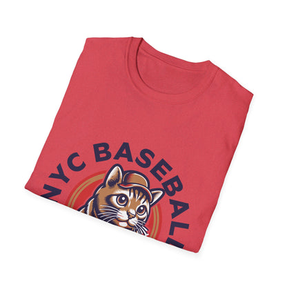 NYC Baseball Cat Champion T-Shirt