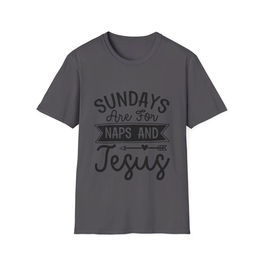 Sundays are for Nams and Jesus   T-Shirt