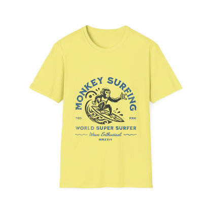 Monkey Surfing T-Shirt