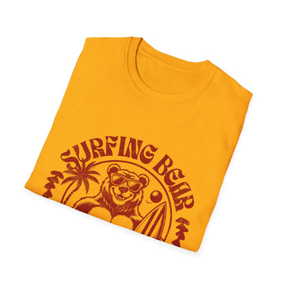 Surfing Bear Enjoy Life T-Shirt