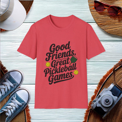 Good friends great pickleball games T-Shirt - Location: United States