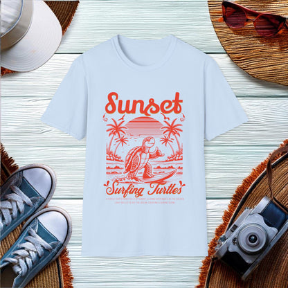 SunsetSurfing Turtles T-Shirt