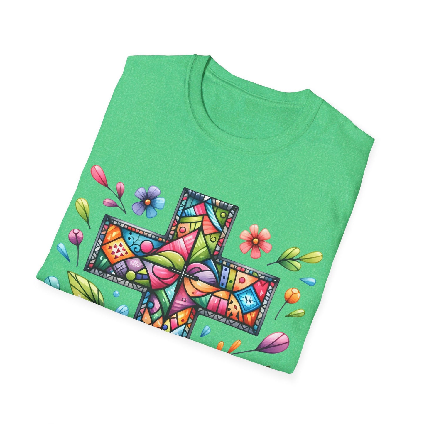 Faith - Cross - flowers  T-Shirt